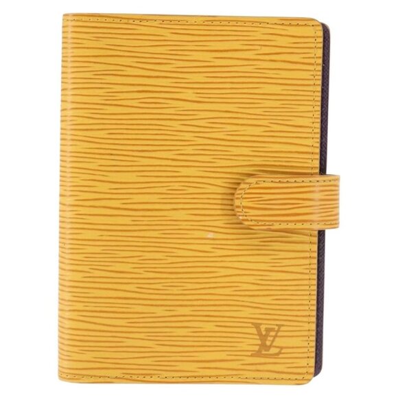 LOUIS VUITTON Epi Agenda PM Day Planner Cover Yellow R20059 LV Auth 146025 - Picture 2 of 16